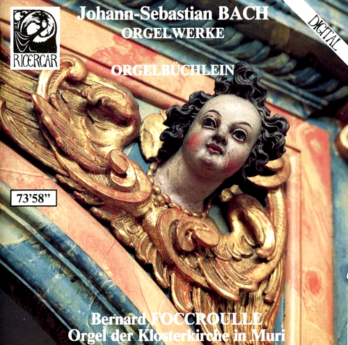 Bach Organ Works II Orgelbüchlein BERNARD FOCCROULLE Ricercar CD RIC 032013 MINT - Picture 1 of 2