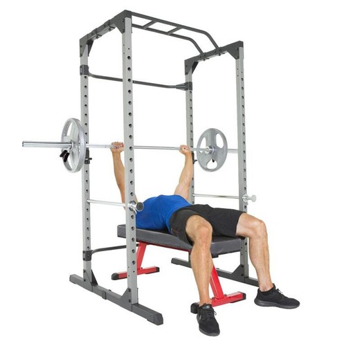 J Hooks for Squat Rack Steel to Hold Weight Lifting Bar Strength Training - Picture 3 of 6