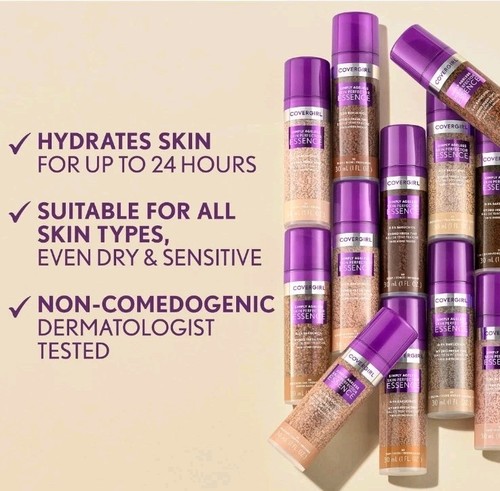 Covergirl TWO Simply Ageless Skin Perfector Essence Foundation 30 Light Medium - Bild 5 von 13
