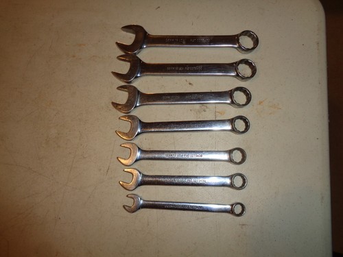Snap-On 7 pc., OEXM Metric 12pt Short Wrench Set, 10, 12, 13, 14, 15, 17, 19mm - Picture 4 of 10