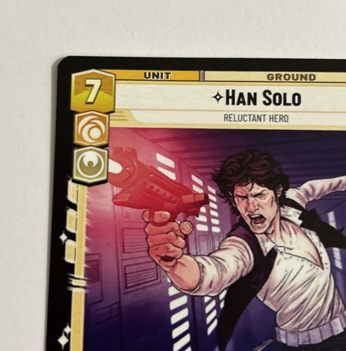 Star Wars Unlimited TCG Han Solo Reluctant Hero, Rare Unit, SWU Near Mint - Picture 2 of 10