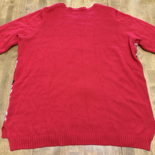 Holiday Time Pullover Damen 3X Weihnachten Festlich Lama Fair Isle Neuheit Laune - Bild 6 von 10