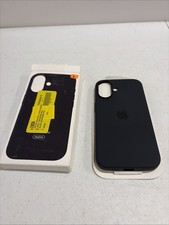 Apple Silicone MagSafe Case for for Apple iPhone 16 - Black MYY13ZM/A