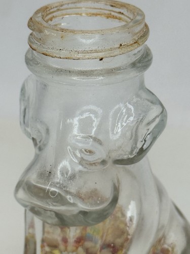 VINTAGE! HOUSE of LOWELL Glass Dog Shaped Jar Bath Bubbles Greenville Ohio - Picture 17 of 23