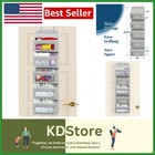 SpaceSaver Over-the-Door Organizer with Clear Pockets