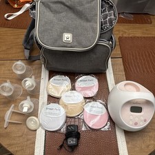 Spectra S2 Plus Double Electric Breast Pump With Bag And Accessories - Pink