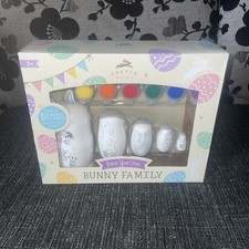 Paint your own Easter Bunny Family Nesting Dolls 3+ Years