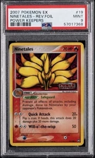 Ninetales Power Keepers Reverse Holo Foil #19 PSA 9 2007 Pokemon Ex 19/108 MINT
