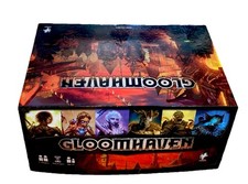 Gloomhaven Game - With Broken Token Organizer 2018, 2020 Cephalofair Games