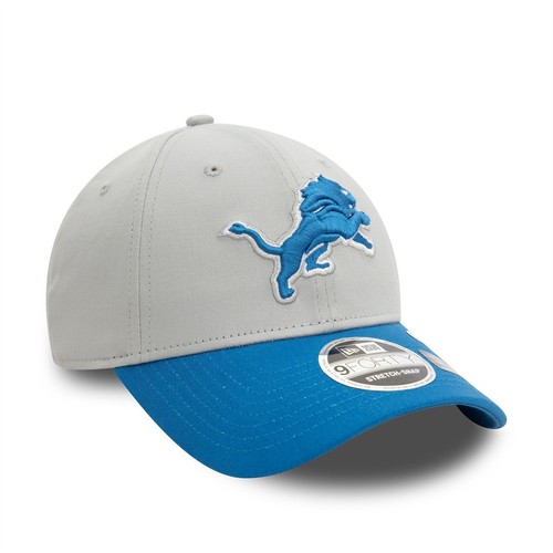 Detroit Lions Cap Adjustable Stretch Snap Chrome Grey New Era 9Forty - Bild 3 von 5
