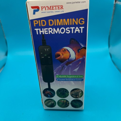 Thermostat de gradation PID reptile avec minuterie de cycle 24 heures pour reptiles noir - Photo 3/6