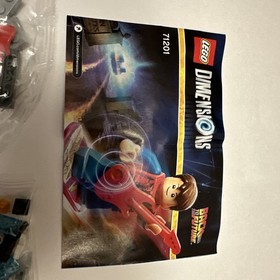 Lego Dimensions 71201 Back to the Future Marty McFly  Level Pack DeLorean NISB