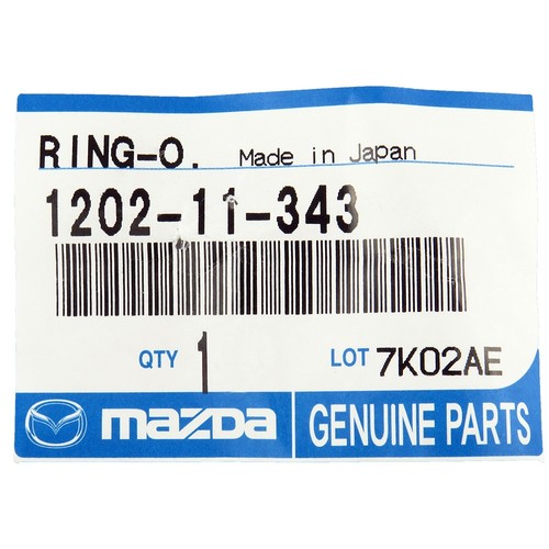Genuine Mazda RX2 RX3 RX4 RX5 RX7 Outer Oil Control O'Ring Seal 13B 120211343 - Picture 2 of 7