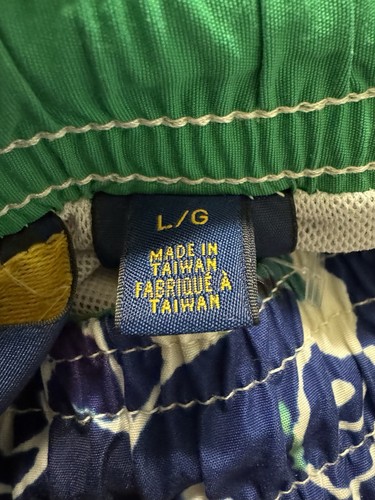 Polo Ralph Lauren Shorts Mens Large Swim Trunks Tropical Floral Beach Vacation - Picture 5 of 13