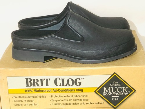 Nuevo en caja~Original~Muck Boot Company~Zuecos Brit Talla Hombre 12/Mujer 13 - Imagen 2 de 4