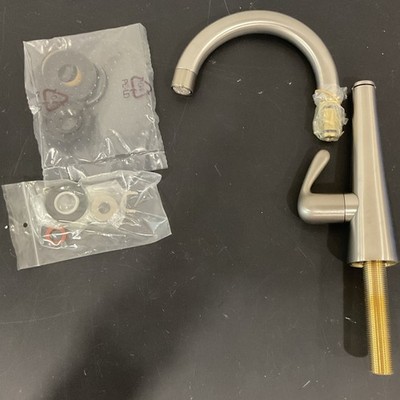 Grohe Zedra Single Handle Kitchen Faucet RealSteel Stainless Steel 30 026 SD0