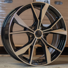 20" VW ARTEON 2017-2026 Gloss Black/Machined Misano Design 8.5j Alloy Wheels X4