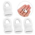  100 Pcs Ceiling Curtain Track Gliders Accessories Shower Rollers