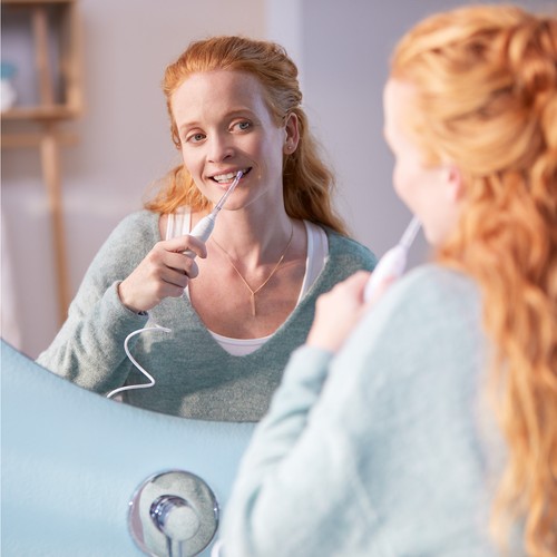 Munddusche Wasser-Flosser Weiß Philips Sonicare 3000 QuadStream, 2 Modi - Bild 10 von 10