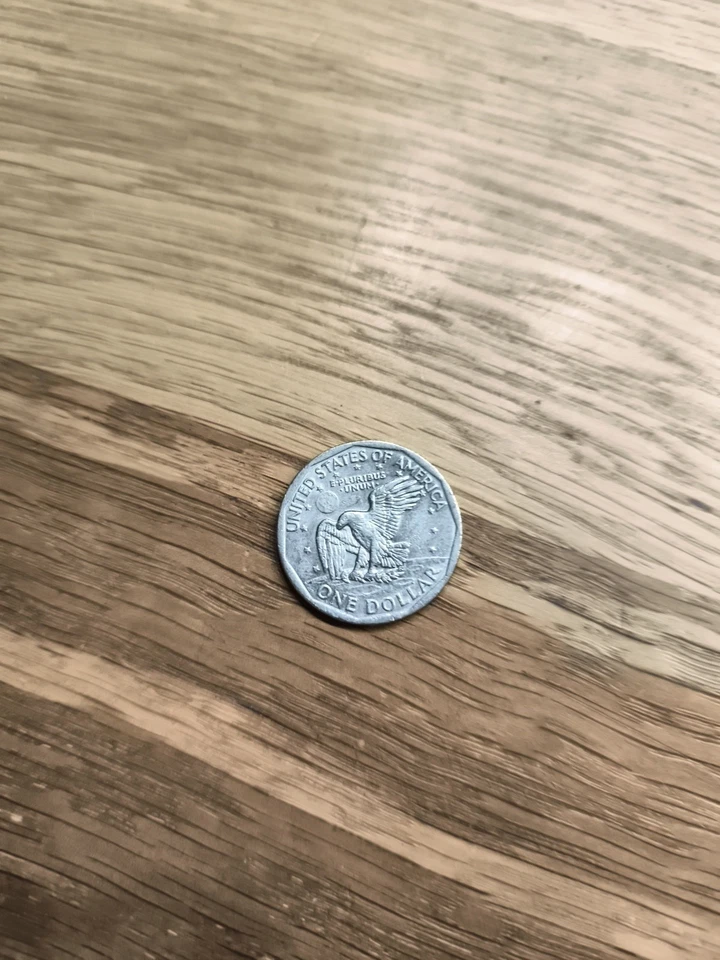 Susan B Anthony. One Dollar 1980 USA American Silver Eagle - Bild 2 von 2