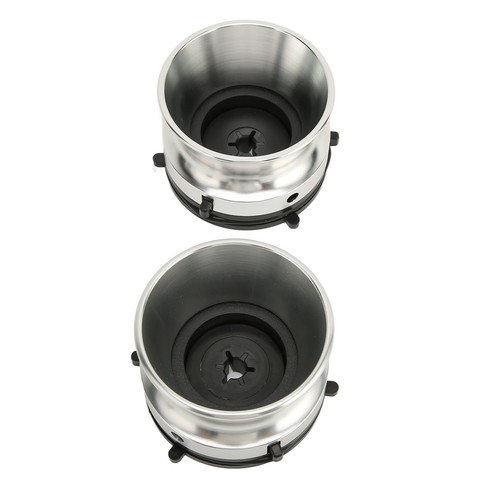 1 Pair NAB Hub Adapters Polished Aluminium 10in Opener Universal Loading Devi FY - Picture 4 of 23