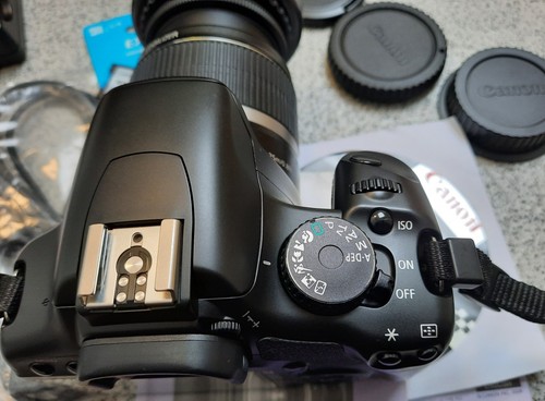 Canon EOS 450D 12.2MP Digital Camera & EF-S 18-55mm IS Zoom Lens with Bag - Picture 11 of 17