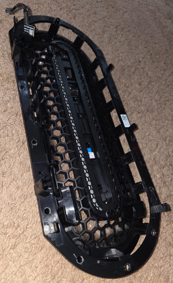 Genuine Dell Alienware Aurora R14 Black Clear Front Panel M517T hi flow modded - Image 2 of 4