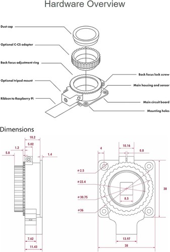Versatile 12.3MP Camera Module for Raspberry Pi with Comprehensive Kit Included - Picture 9 of 10
