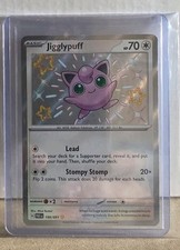 ⭐️Rare Fresh Pull⭐️ Jigglypuff 198/091 Sv: Paldean Fates Holo Shiny Rare