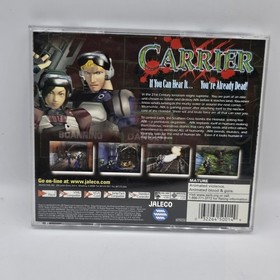 Carrier Game for Dreamcast 2000 Complete CIB w/Manual.