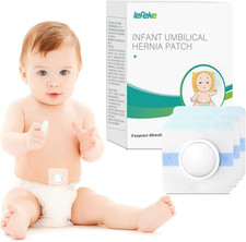 Baby Belly Navel Patches, Cotton Pads for Baby Belly Button Hernia, Infant Essen