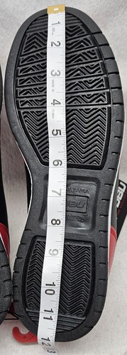 FUBU Men's Heritage Basketball High-Top Sneakers, Red & Black, Size 10/New - Picture 9 of 12