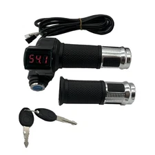 DZOTMyn 1Pair E-Bike Throttle Grip, Universal Electric Bicycle Throttle Grip ...