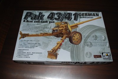 1/35 AFV 35059, 8,8cm PaK 43 / 41 ''Scheunentor'' German Anti Tank Gun, OVP