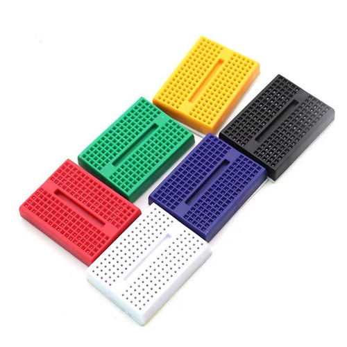 Mini tabla de pan colorida 35x47 mm SYB-170 - Herramienta electrónica portátil hágalo usted mismo - Imagen 6 de 21