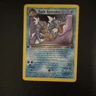 Pokémon Dark Gyarados 1st Edition Holo Rare Team Rocket 8/82 English TCG