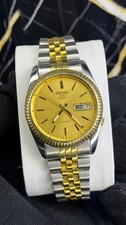 Vintage Seiko 5 Mens Automatic Watch 7009 -3110 Day/Date