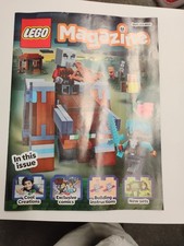 LEGO Magazine September October 2025 New With Mailing Label Builds Games Coupon