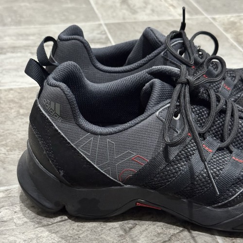 Adidas Mens AX2 Traxion Black Hiking Trail Running Shoes Black Size 9.5 - Picture 4 of 11
