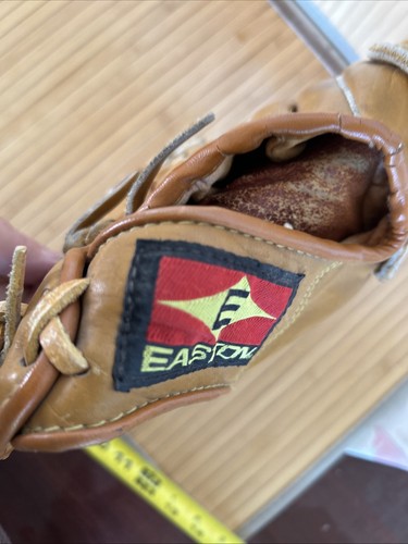 Vintage Easton EX-130 13" Fielders Glove Baseball Softball RHT Leather - Picture 6 of 11