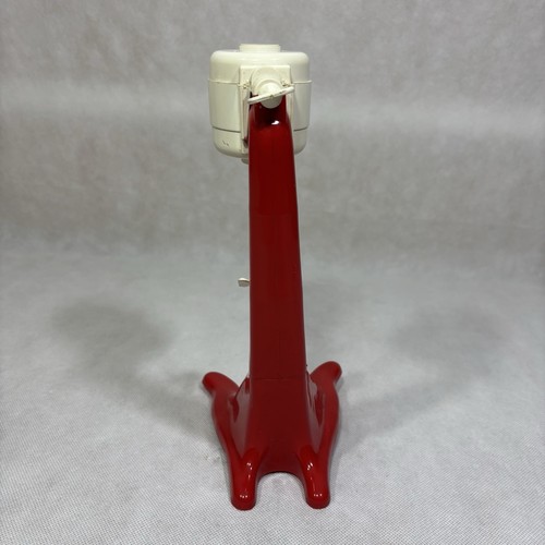 Vintage Penguin Red & White Plastic Mixer w/ Cup Made in England - Picture 18 of 24
