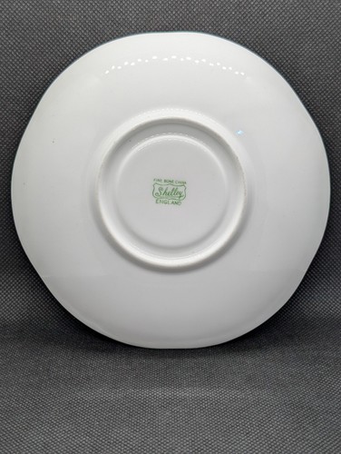 Shelley Dainty Trio Pink 051/P Tasse Untertasse Teller Floral England Fine Bone China - Bild 10 von 10