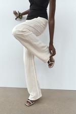 NWT ZARA SANDALS WITH STRAPS SIZE USA5/UK2/EUR35