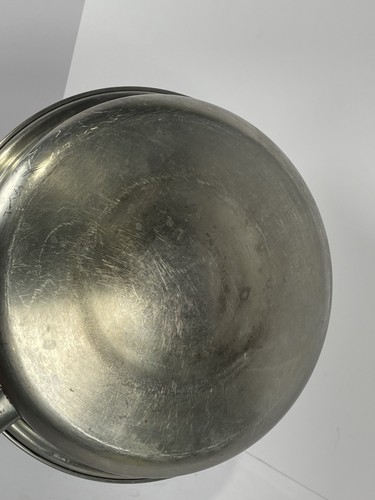 Lustre Craft 18-8 3-ply stainless steel skillet with a black handle 11in - Picture 4 of 7