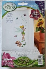 Disney Tinker Bell Stamped Cross Stitch Kit Pillowcase Janlynn #1135-24 NEW