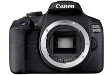 Canon EOS 2000D 24.1 MP Digitale SLR Kamera - Schwarz  mit EF-S 18-55mm DC III