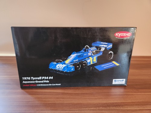 1:18 Kyosho Tyrrell P34 F1 6 ruote 1976 GP del Giappone P. Depailler #4 - Foto 21 di 23