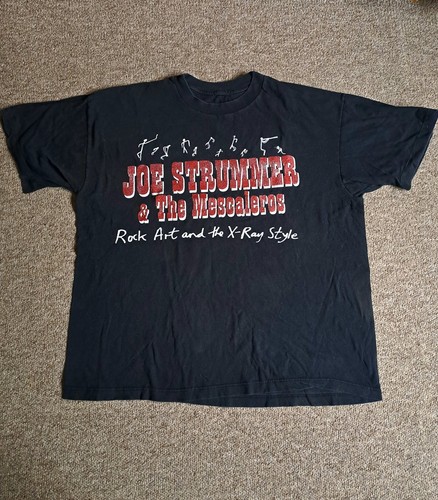 Vintage 2000s Joe Strummer Mescaleros Tour T-shirt The Clash Punk