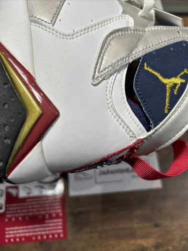 Größe 9 - Air Jordan 7 Retro 2004 Olympic 304775-171 Authentic OG BOX DS - Bild 11 von 24