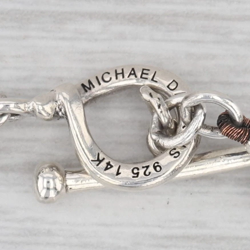 Pulsera de cadena de caviar de perlas cultivadas Michael Dawkins de plata de ley de 7,5" Foto 3 de 4